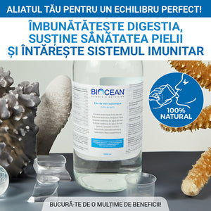 Plasmă Marină Izotonică - Energie, Hidratare și Nutriție Celulară, 1000 ml | Biocean