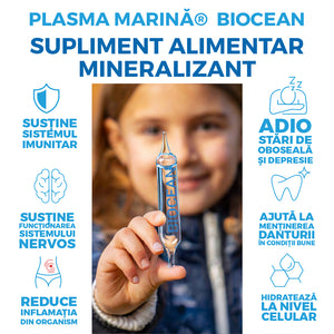 Plasmă Marină Izotonică - Energie, Hidratare și Nutriție Celulară, 30x10ml | Biocean