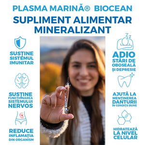 Plasma Marină Hypertonică - Energie, Hidratare și Nutriție Celulară, 30x10ml | Biocean
