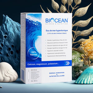 Plasma Marină Hypertonică - Energie, Hidratare și Nutriție Celulară, 30x10ml | Biocean