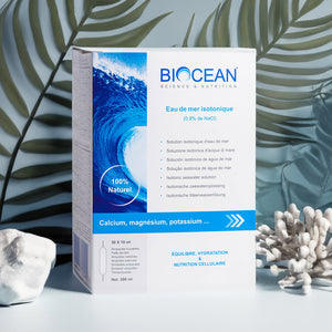 Plasmă Marină Izotonică - Energie, Hidratare și Nutriție Celulară, 30x10ml | Biocean