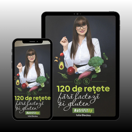 eBook 120 Rețete fără lactoză și gluten