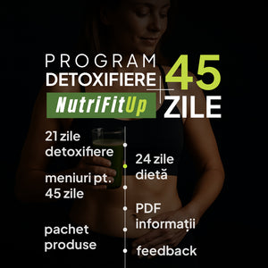 Program Detoxifiere NutriFit Up 45 de zile