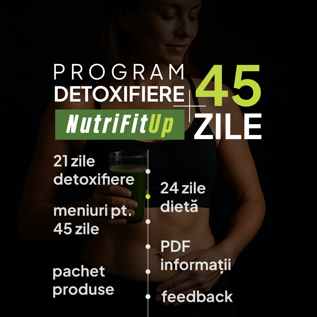 Program Detoxifiere NutriFit Up 45 de zile