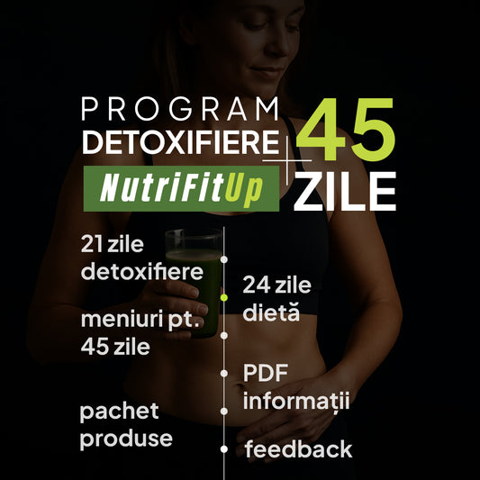 Program Detoxifiere NutriFit Up 45 de zile